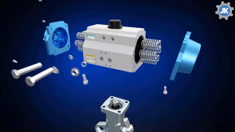 Gears and Machinery | Actuator Animation | Corporate Video