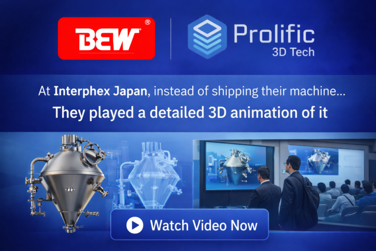 BEW Engineering – Conical dryer at Interphex Japan case study